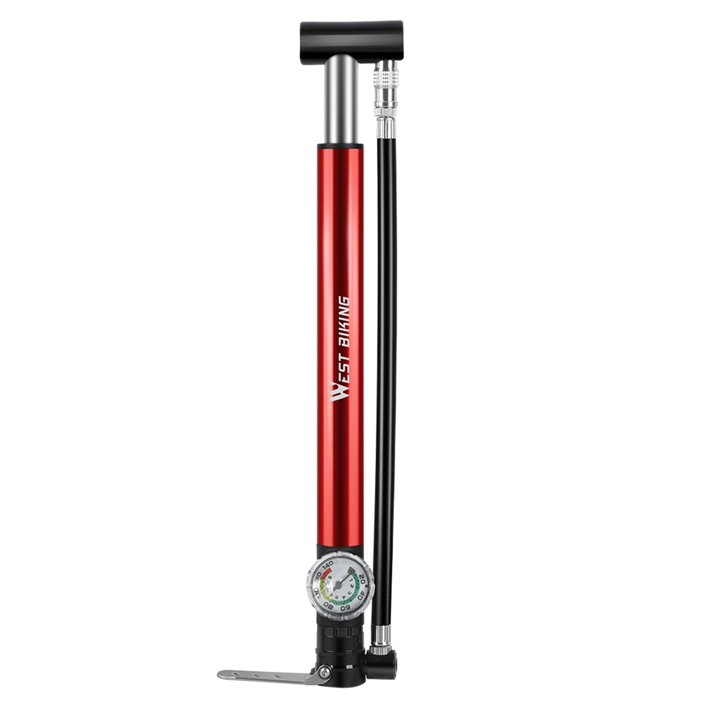 

Ручной велосипедный воздушный насос Pumps130PSI, насос для шин с манометром