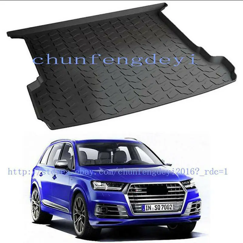

Водонепроницаемый резиновый напольный коврик для багажника Audi Q7 2016-2017