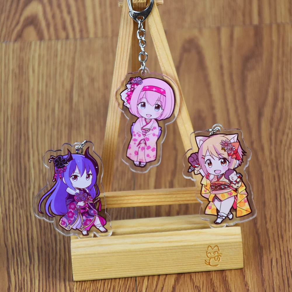Японское аниме Принцесса Соедините! Re:Dive Kyaru kocoro Pecorine Hikawa Kyouka Косплей акриловая