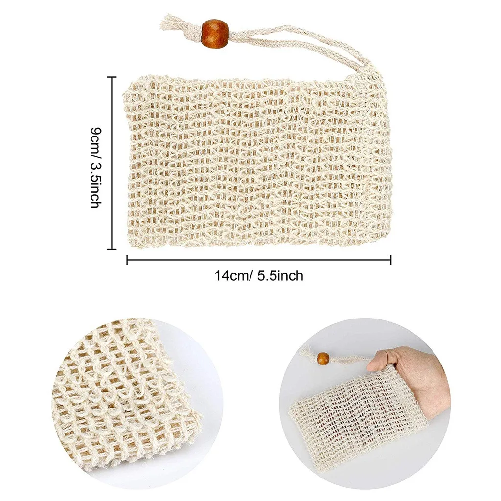 Пенящийся сетчатый мыльный пузырь мешок для мыла губка отшелушивания мешочек