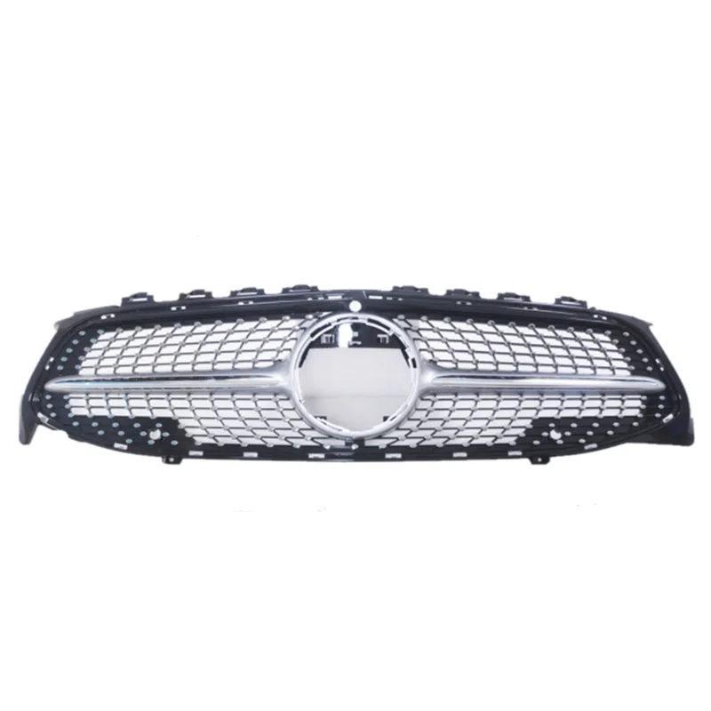 

Front Grille For W118 2020 2021 Mercedes Benz CLA Class CLA200 CLA220 CLA250 CLA260 Hood Grill Racing Grills Diamond Style