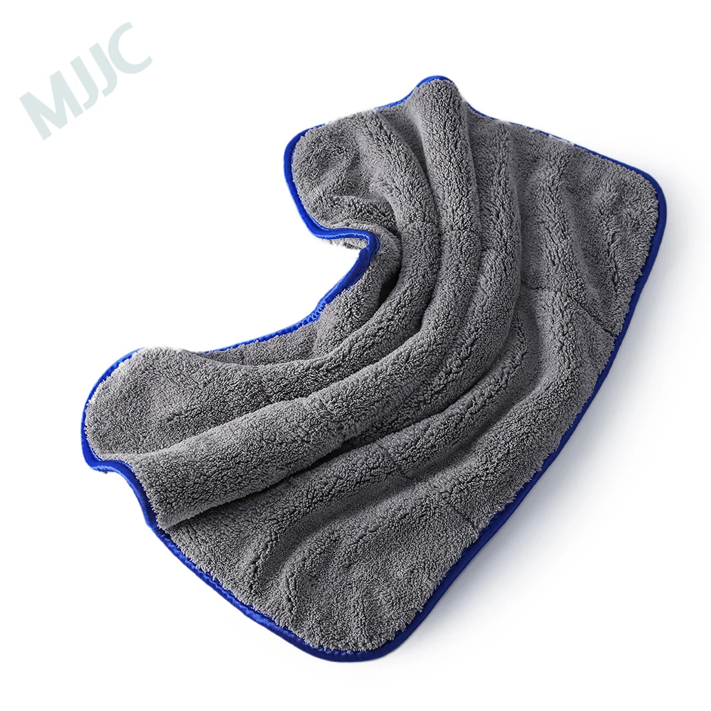 MJJC 42X48 см 1000GSM ультра впитывающая ткань для мытья автомобиля Pad супер Глубокий ворс Премиум влагопоглощающая салфетка из микрофибры полировка автомобиля полировка