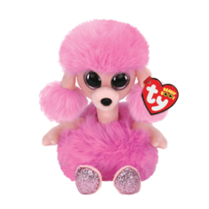 15 см Ty Beanie Gilda блестящие большие синие глаза красное тело плюшевые мягкие игрушки