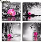 Набор для алмазной вышивки Орхидея, 4 шт.