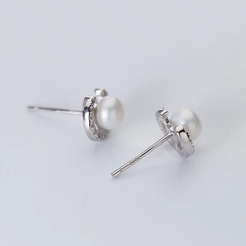 Модные белые серьги с барочным жемчугом из стерлингового серебра 925 пробы 2019 |