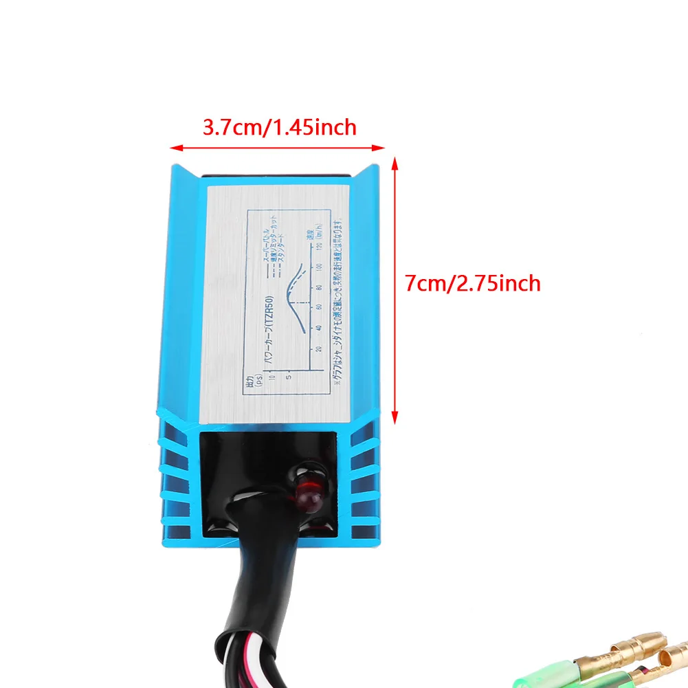 Гоночный металлический пластиковый контейнер CDI 2-контактный разъем зажигания 5