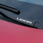 Металлическая Эмблема, светоотражающие наклейки для автомобильного декора, наклейки на окна автомобиля для Mitsubishi LANCER PAJERO, аксессуары для стайлинга автомобиля
