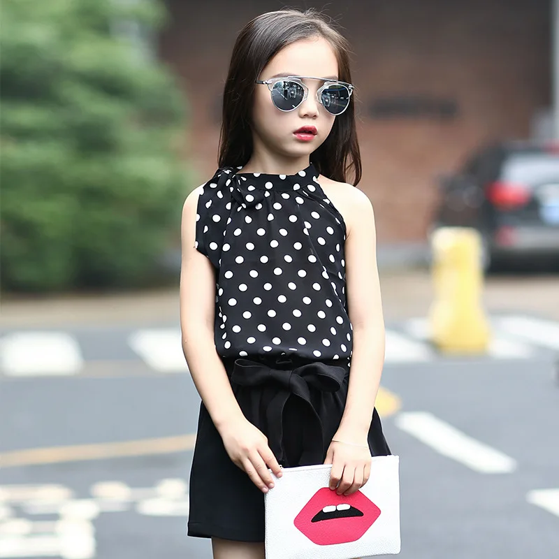 

Girls Clothes 2022 Summer Girls Clothing Sets Print T-shirt & Shorts 2pcs For Kids Clothes Children Outfit Teenage Clothes 4-12Y