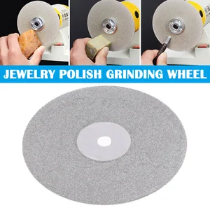 Плоский круг с алмазным покрытием, 64 дюйма, 150100 мм, шлифовальный круг для ювелирных изделий CLH @ 8