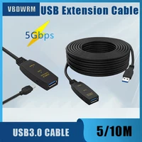 active usb 3 0 extension cable 10m with amplifier powered 10m usb 3 0 male to female extension cord