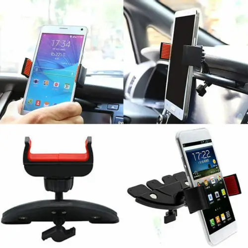 Автомобильный держатель-подставка для iPhone 7 6 Samsung Smart Phone GPS с поворотом на 360 ° |