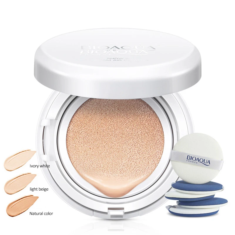 

BIOAQUA Sunscreen Air Cushion BB Cream Concealer Moisturizing Foundation Whitening Makeup Bare For Face Beauty
