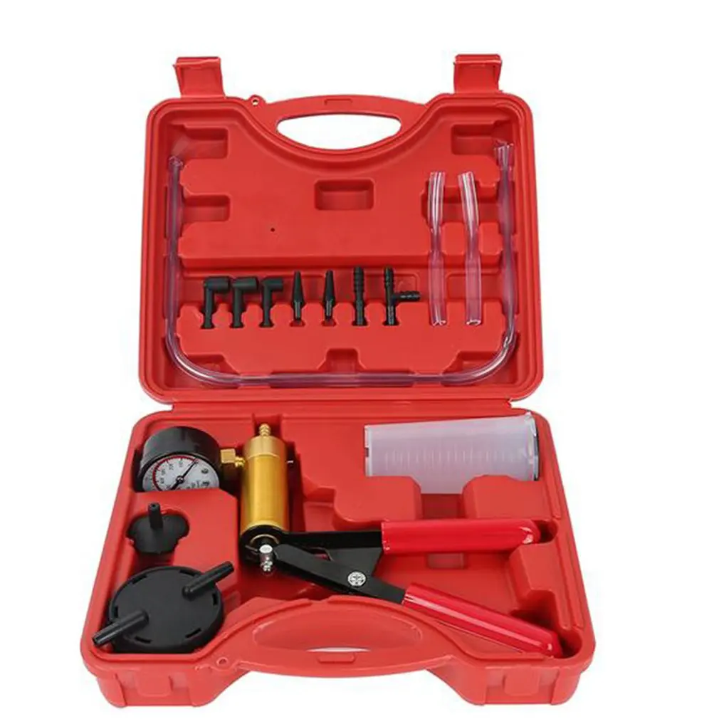

Vacuum Pump Automobile Manual Pumping Dual-use Negative Pressure Suction Brake Oil Replacement Detector Repair Tool