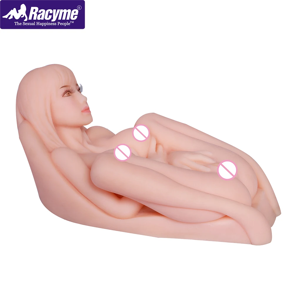 Racyme игрушки для любви Реалистичная настоящая киска мужские мастурбаторы