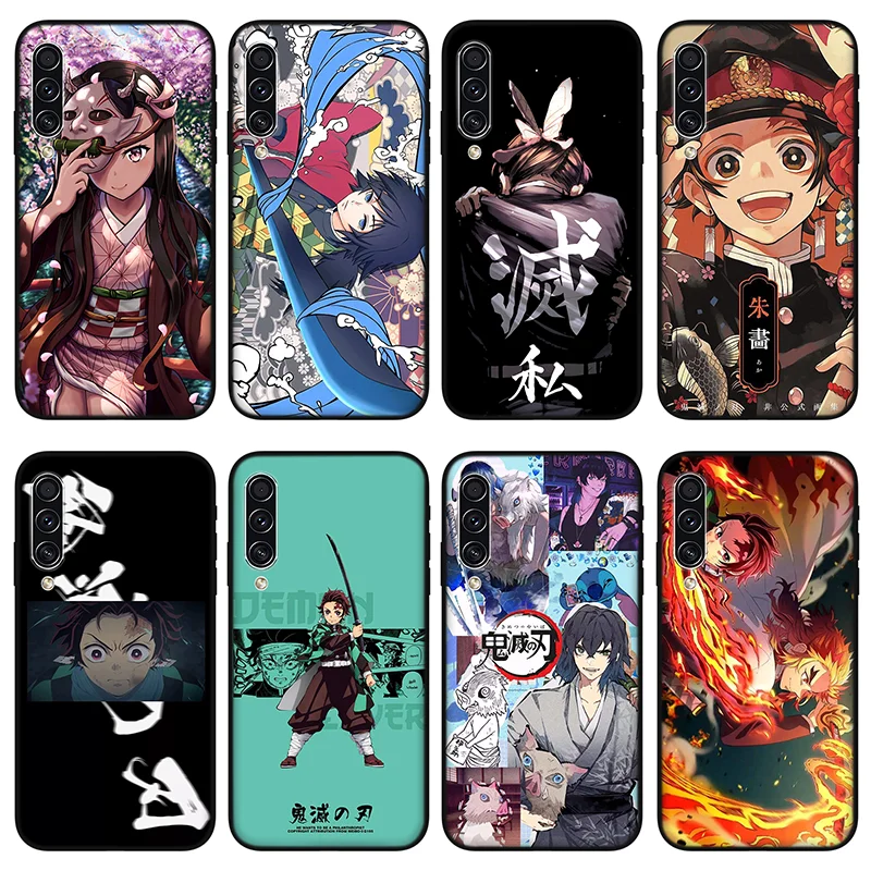 

Мультяшный чехол Tanjirou для телефона Huawei P30 P20 P40 P10 Lite Pro, Черный силиконовый чехол для Huawei Y5 Y6 Y7 Y9 S Smart 2019