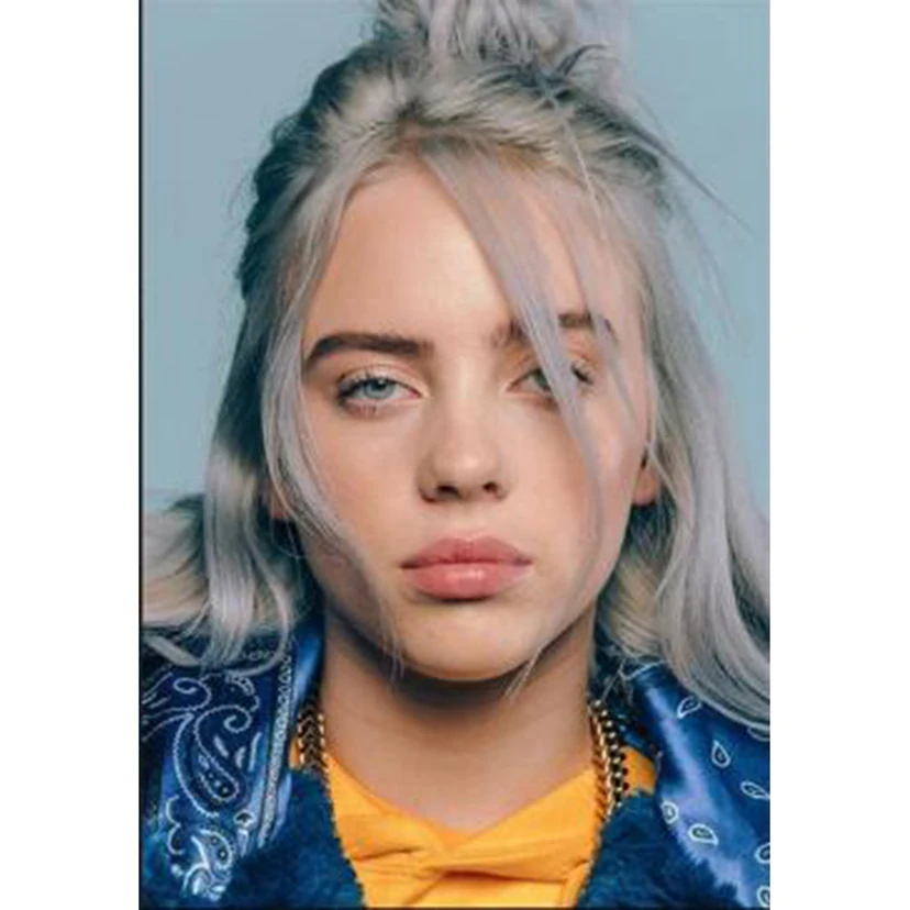 Полный квадратный/круглый дрель 5D DIY Алмазная картина "Billie Eilish" милая девушка 3D вышивка крестиком 5D домашний Декор подарок WG1604