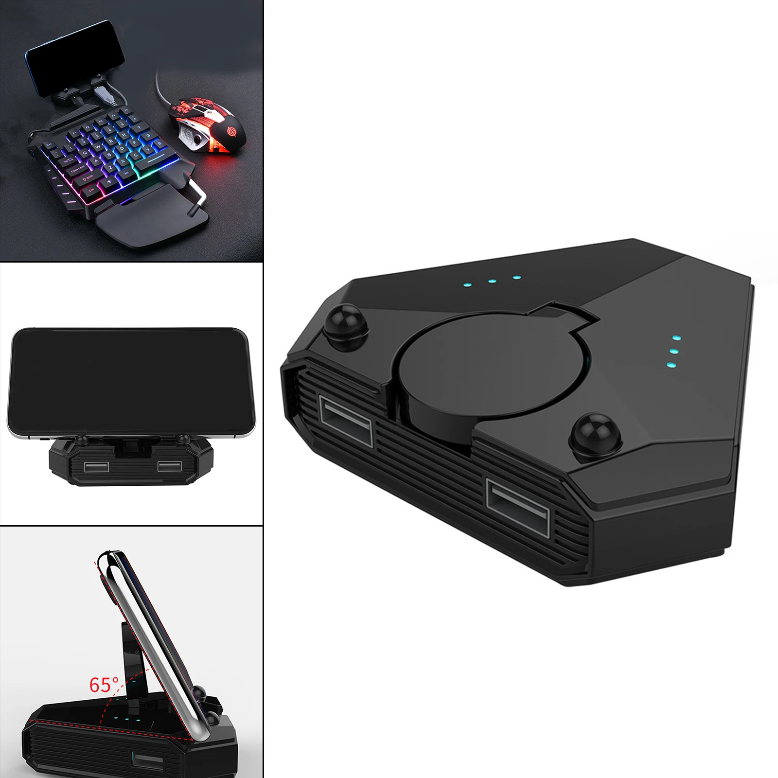 

Game Mouse & Keyboard Converter Adapter for Android Mobile Portable Support Android Game Using Keyboard and Mouse Accessories