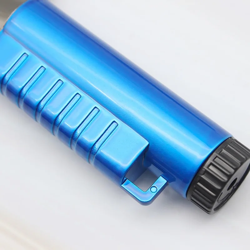 Горефонарь с распылителем на локтях турбо струйная Зажигалка Пистолет синий