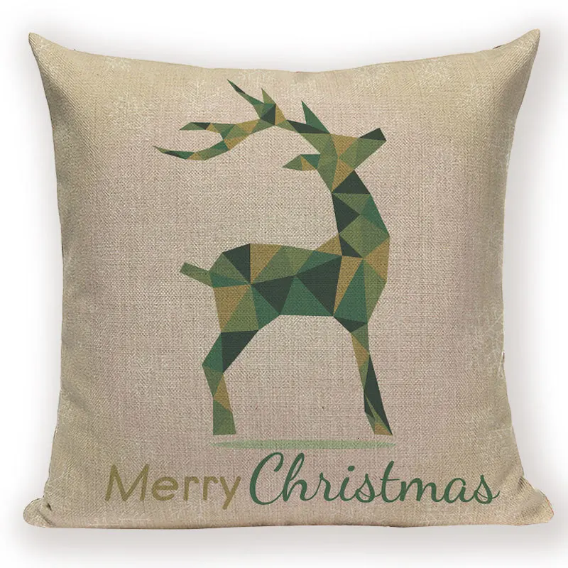 Merry Christmas пледы чехол для подушки мультфильм Санта Клаус Олень диван кровать Чехол скандинавский принт подушки для домашнего декора чехлы чехол s