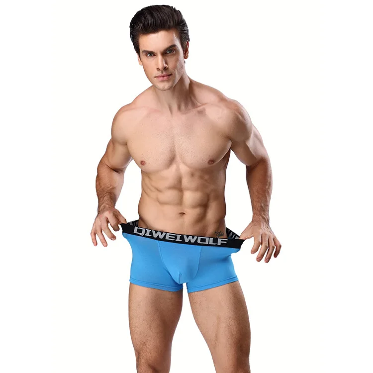 

4pcs Hot Underwear Men Cotton Boxer Homme Brand Underpants Male Panties Breathbale Shorts U Convex Pouch Plus Size L-3XL