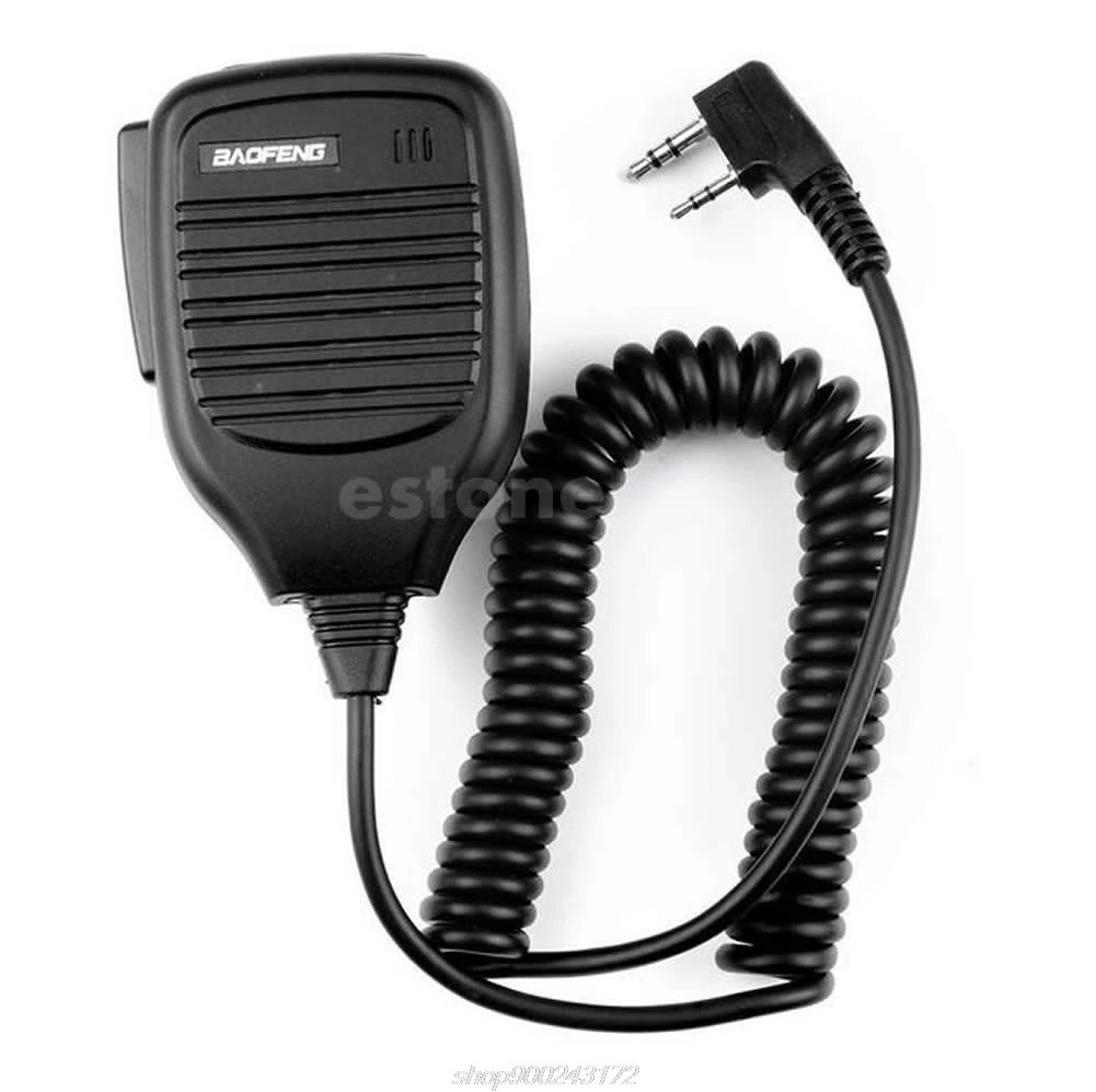

for baofeng BF-888S BF-UV5R/UV5RA BF-UV3R etc 2-Way Handheld Radio Speaker Mic J01 21 Dropship