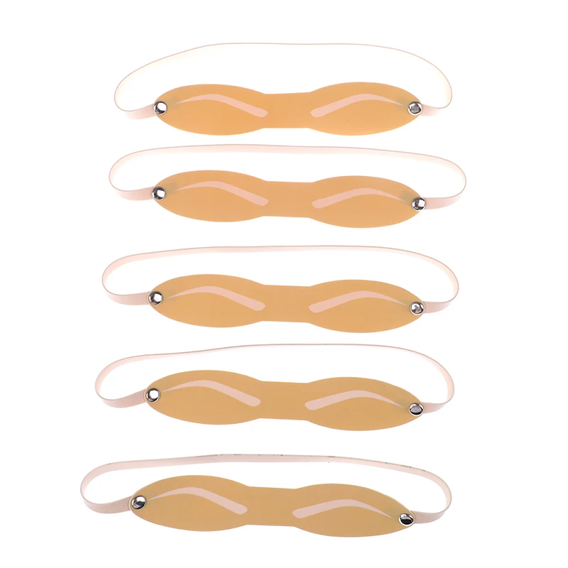 5 шт. практичный трафарет для бровей вышивания тату макияж практики кожи