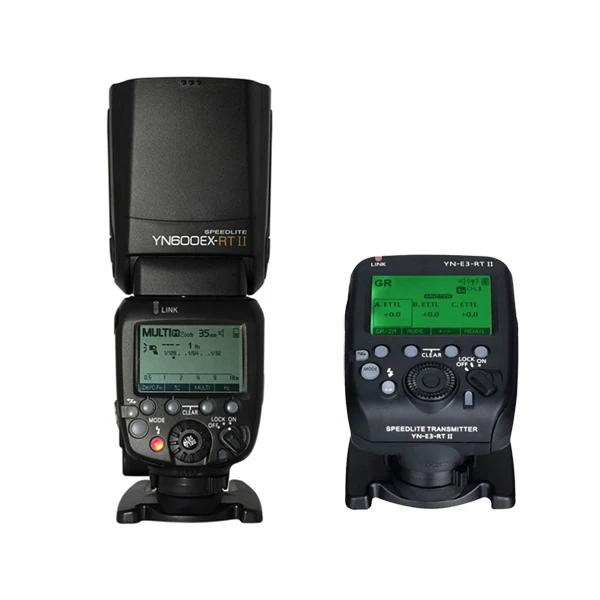 600EX II Add E3RT II YONGNUO оригинальная YN600EX-RT II 2,4G Беспроводная HSS 1/8000s Master ttl вспышка Speedlite для камеры Canon как 600EX-RT YN600EX RT II - Цвет: 600EX II Add E3RT II