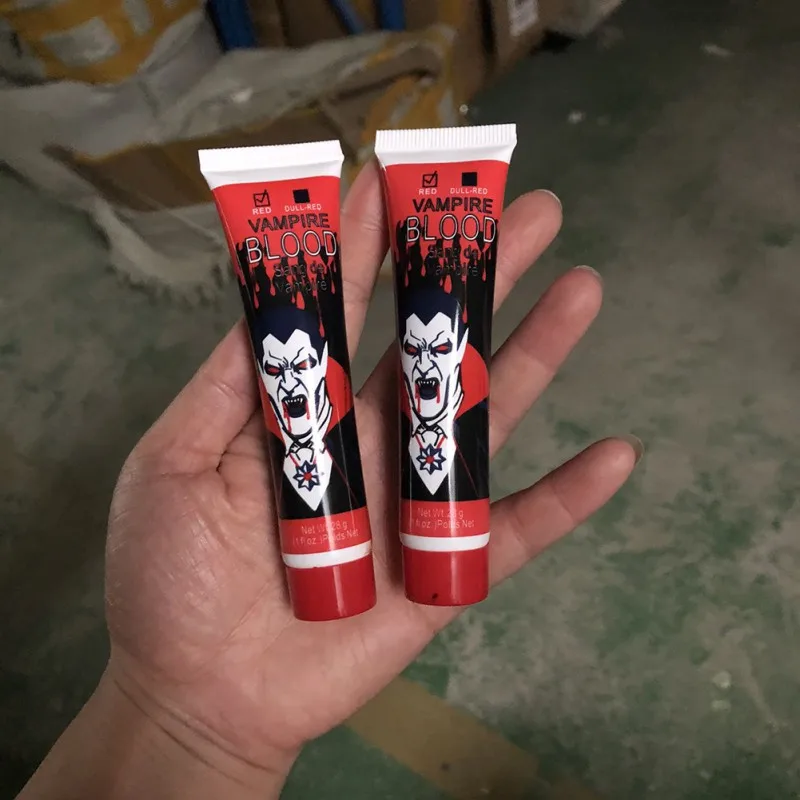 Искусственная кровь для макияжа на Хэллоуин сверхреалистичные игрушки лицо тело