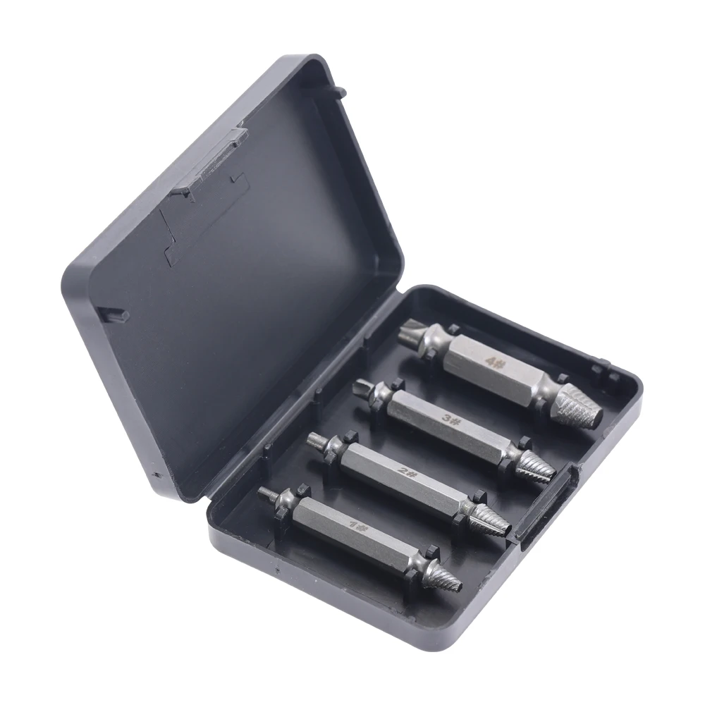 4 шт./компл. сверло с двойным концом поврежденная винтовая направляющая для