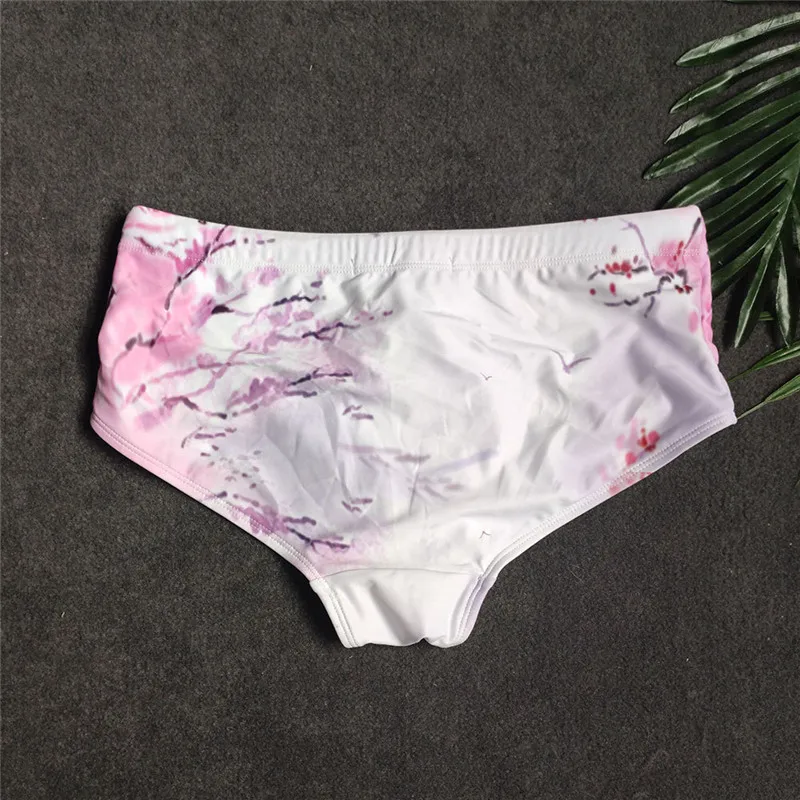 Summer Swimwear Men Brief With Push Pad Sexy Swimsuit Waterproof Swimming Trunks For Bathing Swim Shorts Sunga maillot de bain | Спорт и