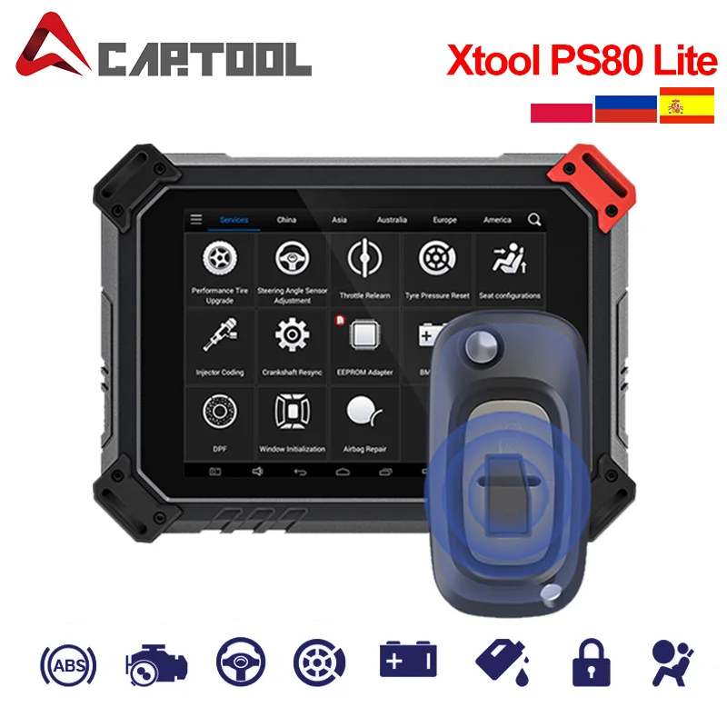 XTOOL PS80 Lite OBD2 сканер помощи при парковке автомобиля диагностический инструмент OBD 2