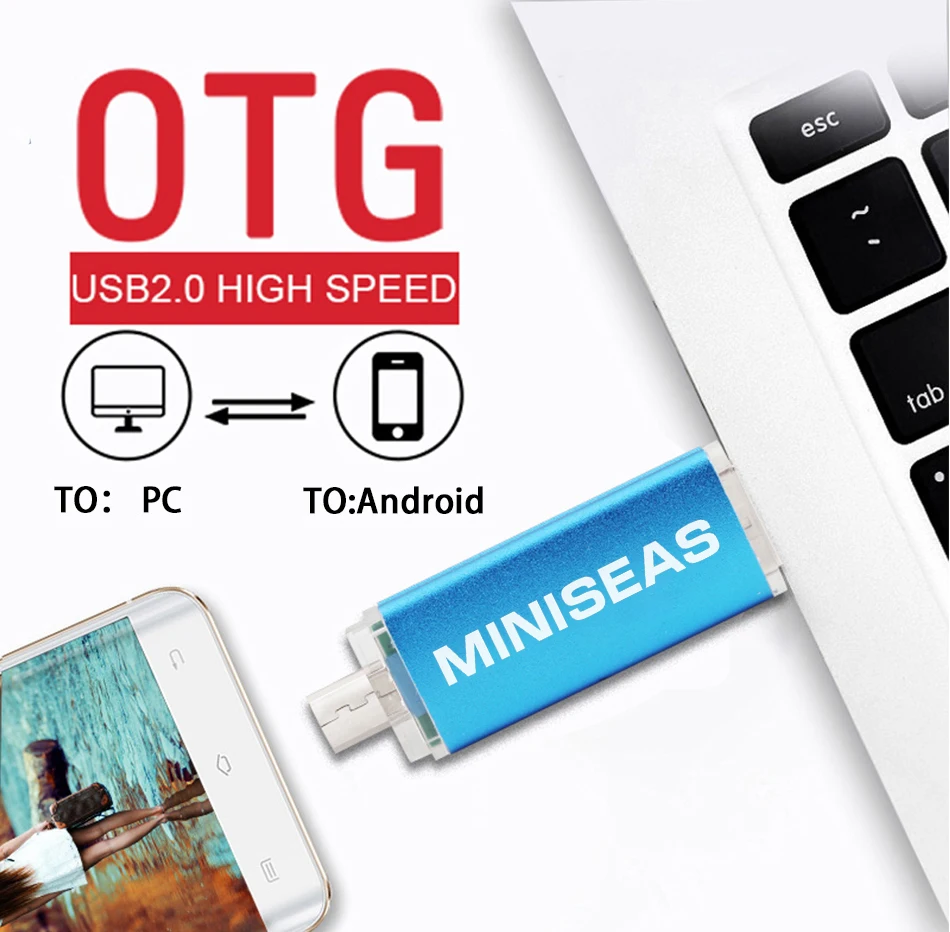 Usb флеш-накопитель металлический 9 цветов OTG телефонный накопитель 8 ГБ 4 ГБ Флешка 64 Гб 32 Гб 16 Гб карта памяти Usb флешка Miniseas