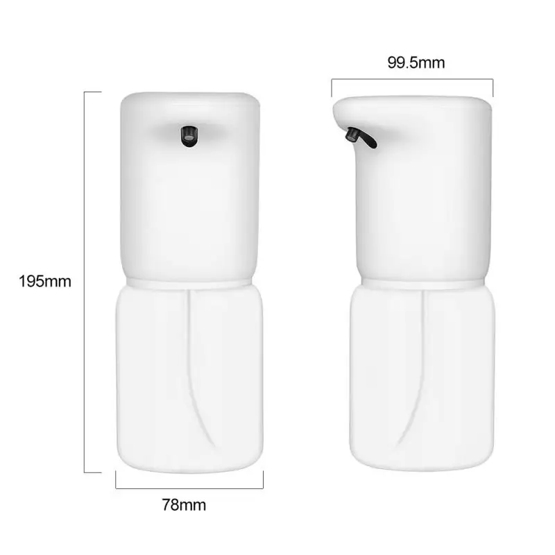 

400ml Induction Soap Dispenser USB Charging 1200mA Battery Free Blocking Saponifier Automatic Hand Washing Clean Foam Sprayer
