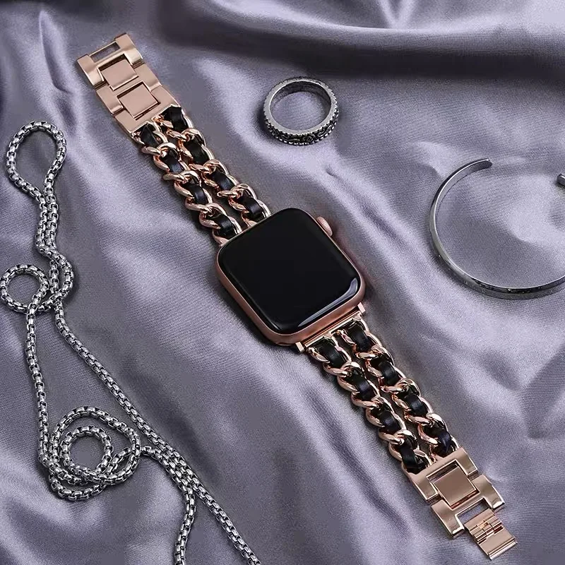 

Stainless Steel Watchband Bracelet for Apple Watch Band 40mm 44mm 38mm 42mm Strap Band for IWatch Series 5 4 3 2 1 Watch Link