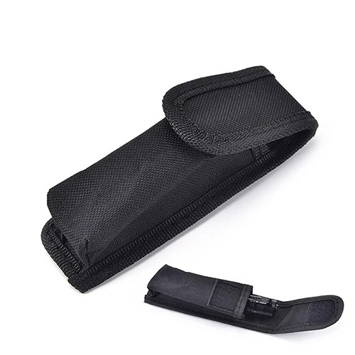 

1PCS nylon Waist Belt Hunting Bag Flashlight Pouch LED Flashlight Holster Torch Pouch Outdoor Tactical Military Tool