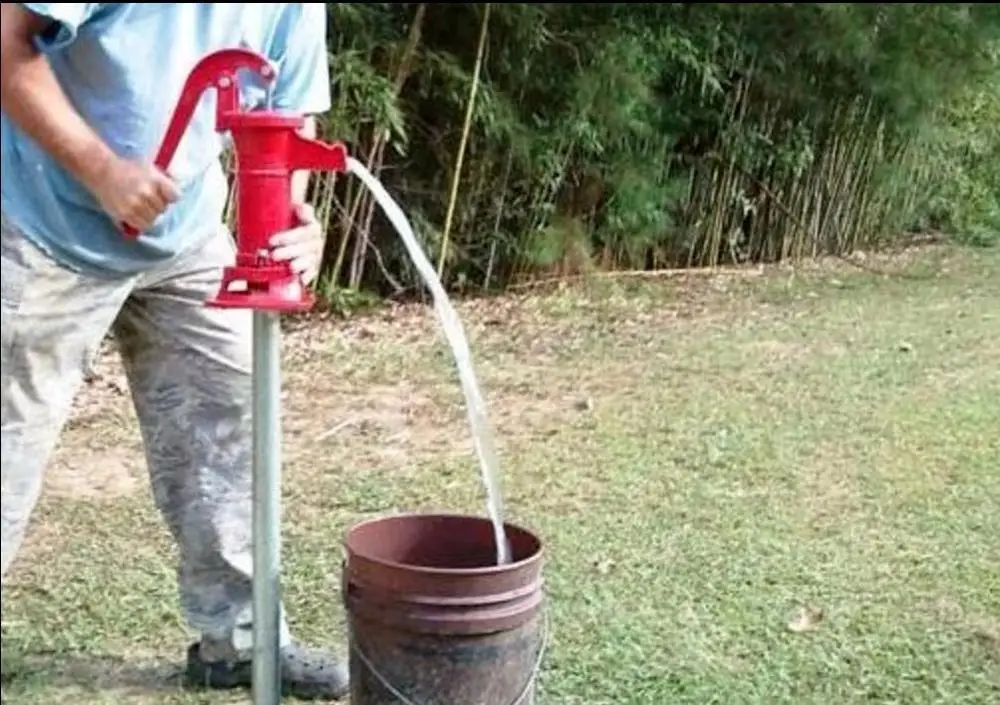 Yonntech чугунная подставка ручной водяной насос для полива сада парка|Насосы| |