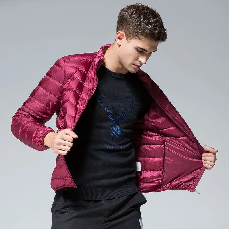 Light Down Jacket Men's Wear Winter New Men's Warm Jacket Down Jacket Men's Warm Down Jacket