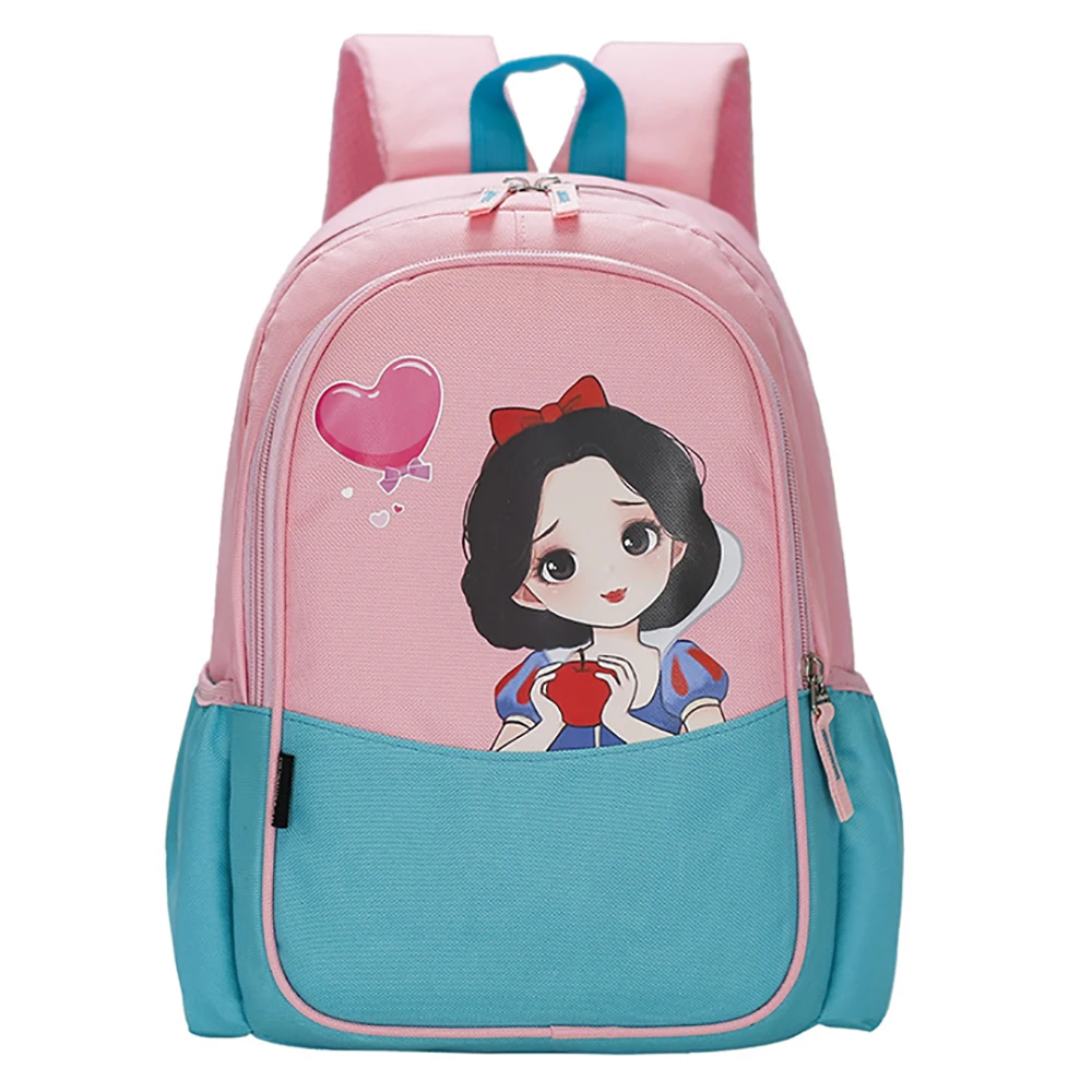 Disney Snow White Girls Backpack Bags For Student Large Capacity Frozen Schoolbags Women Travel Cartoon Waterproof Handbags Gift