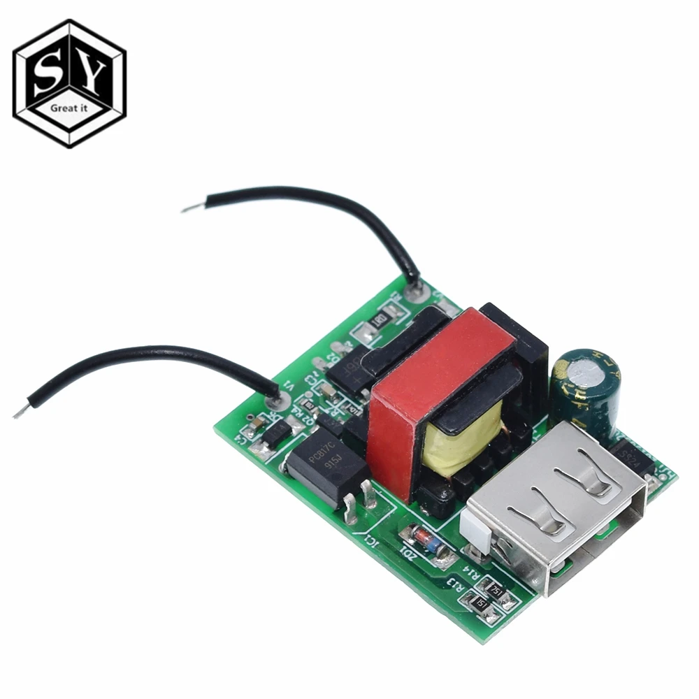 USB DC понижающий изолированный модуль Питание понижающий преобразователь стабилизатор 12V 24V 36V 48V 72V 5V 1A