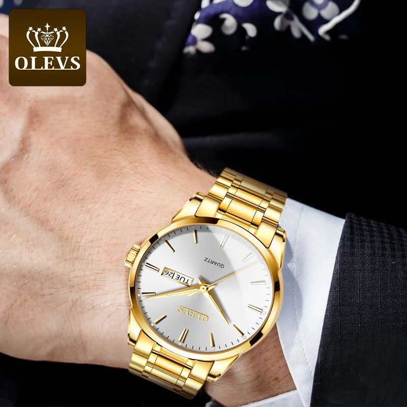 

Quartz watch multi-functional waterproof luminous men watch men's watch