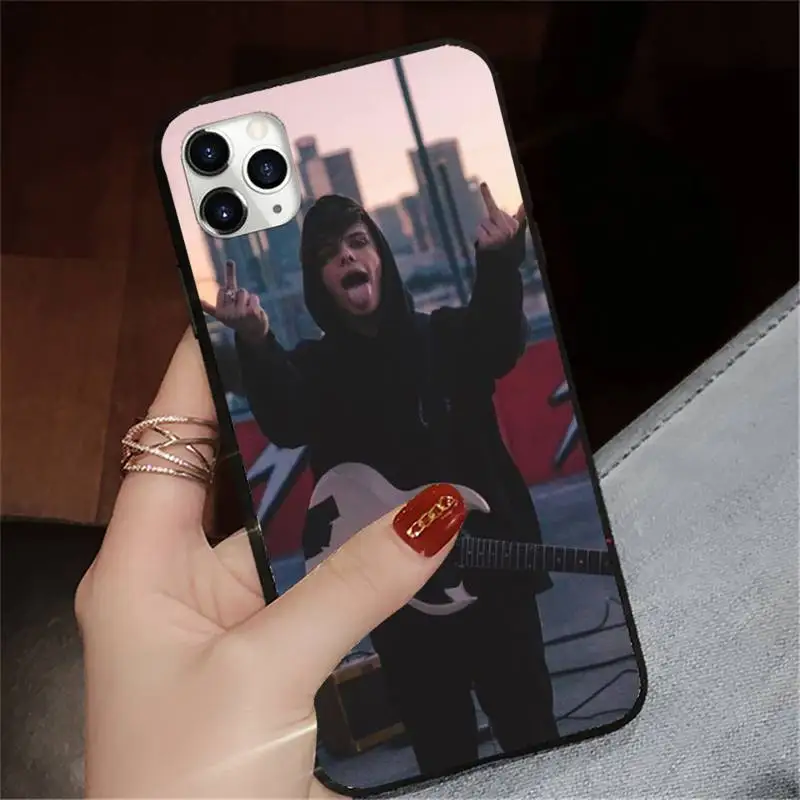 

Yungblud famous Rapper Phone Case for iPhone 11 12 pro XS MAX 8 7 6 6S Plus X 5S SE 2020 XR luxury design shell funda