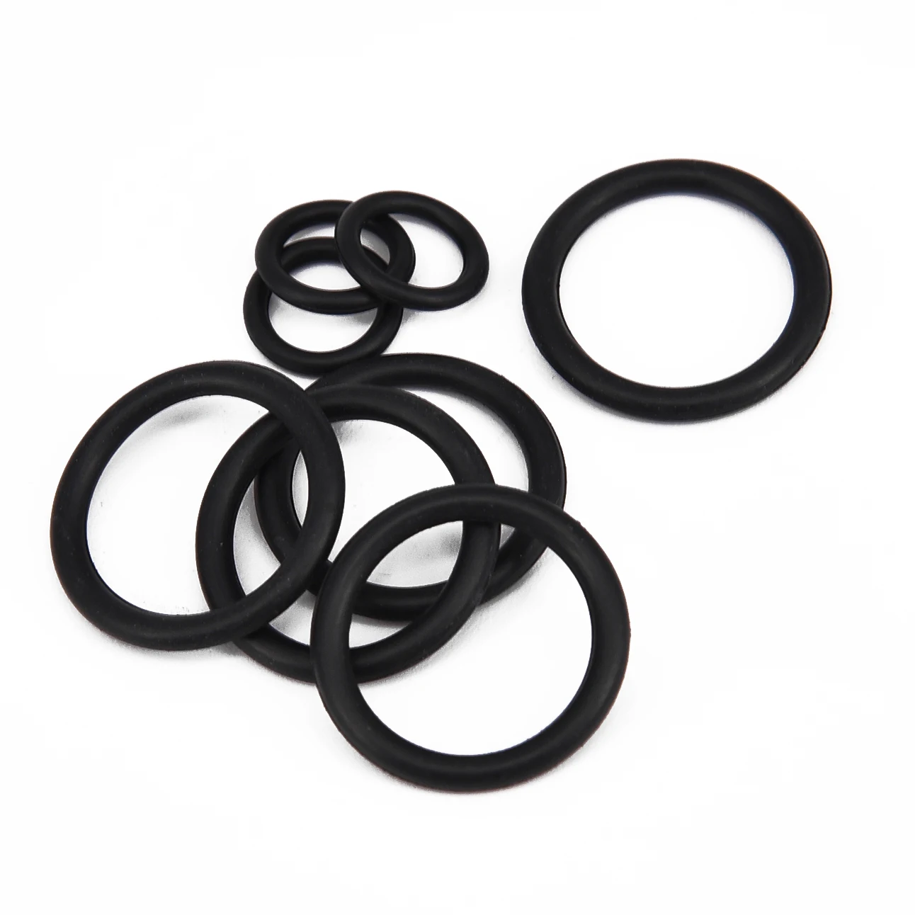 

Rubber O-Rings Washers 225pcs Assortment Automotive Black Universal Tool