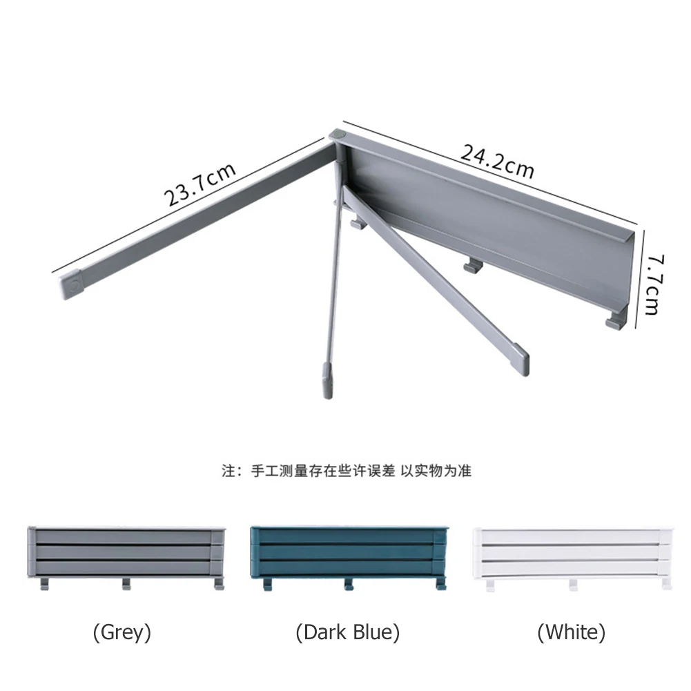 

Rotating Towel Storage Rack Punch-free Wash Cloth Clip Plastic Strong Adhesive Shelf Bathroom Kitchen Rotatable Holder