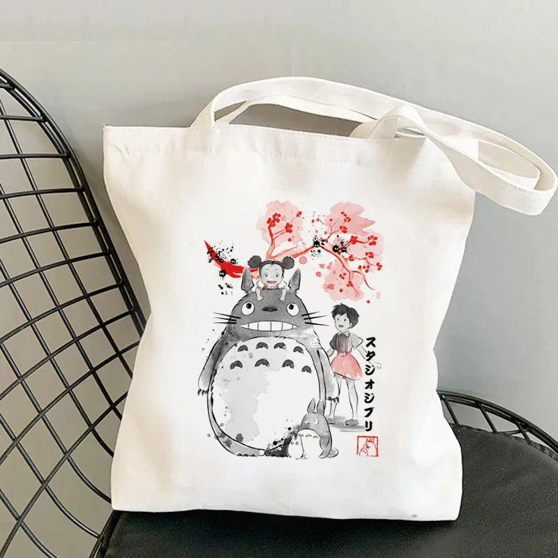Сумка для покупок Totoro сумка из переработанного материала Джутовая плетеная