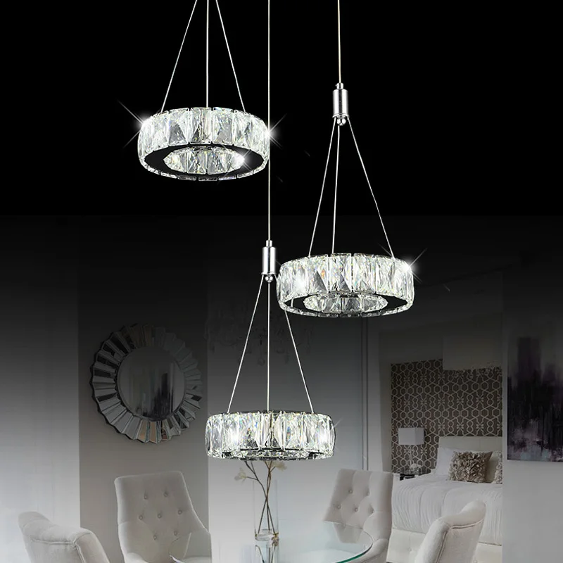 Современная хрустальная люстра FKL лампа для гостиной столовой бара стола 3