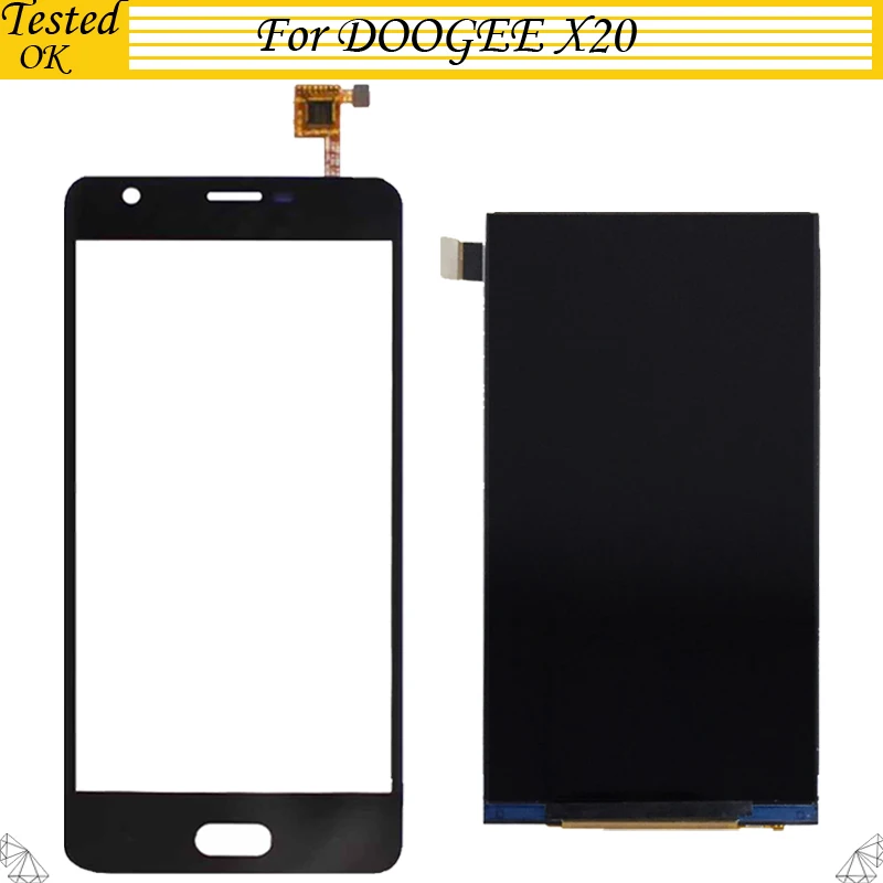 5 0 дюйма Для Doogee X20 X 20 ЖК дисплей + дигитайзер сенсорного экрана рабочий экран