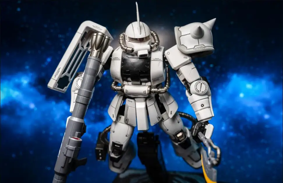 MS06J металлический солдат MS 1/100 06J Zaku II Белый Огре Gundam мобильный костюм действие