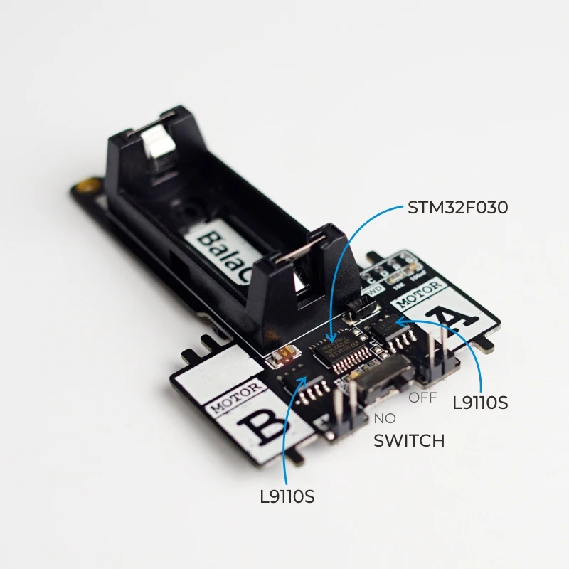 M5Stack официальный BalaC DIY Dual Wheel балансировка автомобиля на основе ESP32 + STM32 плате два