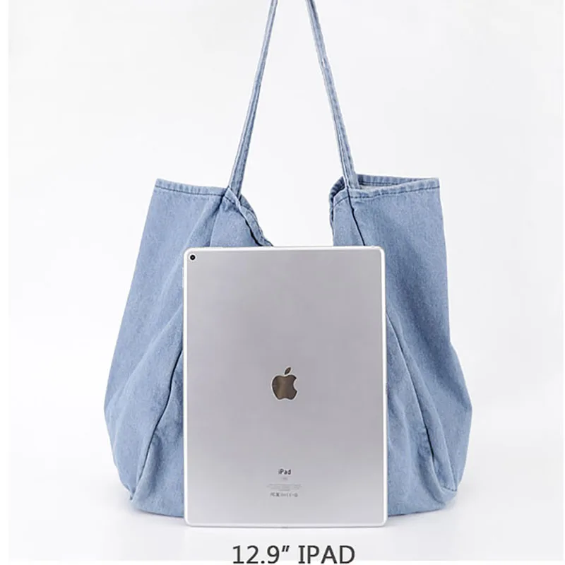 Женская джинсовая сумка на плечо Wahyah повседневная ковбойская большие размеры ZY046