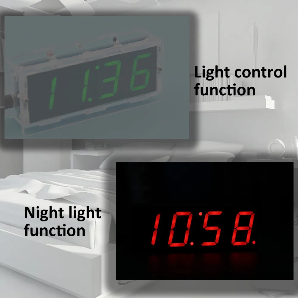 51 одночиповый микрокомпьютер световой контроль светодиодный цифровой дисплей Электронный Набор для